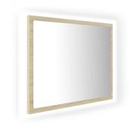 VidaXL 804919 miroir de salle de bain et armoire de rangement pour évier