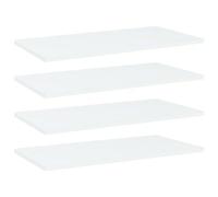 VidaXL 805234 étagères Tableau à particules Blanc Blanc