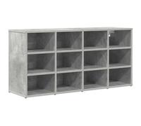 VidaXL 808706 Organisateur pour chaussures Gris Gris