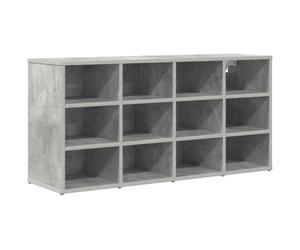 VidaXL 808706 Organisateur pour chaussures Gris Gris