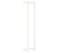 VidaXL 822403 porte-serviettes et anneau porte-serviettes Blanc Blanc