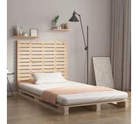 VIDAXL 824693 - Tête de lit murale Bois massif de pin