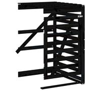 Vidaxl 825111 Accessoire De Conteneur De Déchets Noir Noir