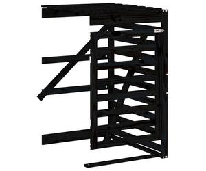 Vidaxl 825111 Accessoire De Conteneur De Déchets Noir Noir
