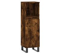 VidaXL 831569 miroir de salle de bain et armoire de rangement pour évier Chêne