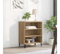 vidaXL Buffet chêne artisanal 57x35x70 cm bois d'ingénierie Marron