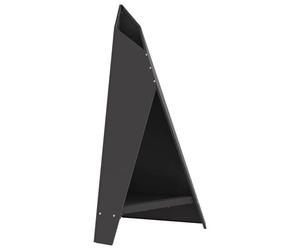 Vidaxl 858916 Cheminée Noir Noir