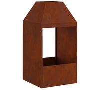 Vidaxl 858989 Cheminée Marron Marron