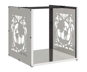 VidaXL 864253 chariots et supports de bûches pour cheminées