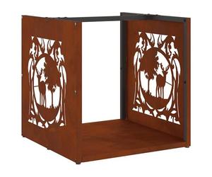 VidaXL 864254 chariots et supports de bûches pour cheminées