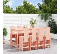 vidaXL 9-delige Tuinset massief douglashout3157792 Bois G