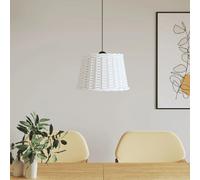 vidaXL Abat-jour - Blanc Ø40x26 cm
