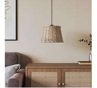 vidaXL Abat-jour plafond - Marron Osier
