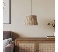 vidaXL Abat-jour plafond - Marron Osier