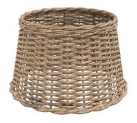 vidaXL Abat-Jour de plafonnier Marron Ø45x28 cm Osier, Abat-Jour de Couloir, Abat-Jour pour Chambre, Abat-Jour, Abat-Jour de Chambre