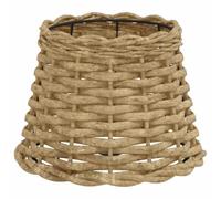 vidaXL Abat-Jour Marron Ø20x15 cm Osier, Abat-Jour de Lampe de Table, Abat-Jour de Lampe Suspendue, Abat-Jour Marron, Abat-Jour de Lampe de Chevet