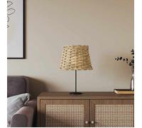 vidaXL Abat-Jour Marron Ø20x15 cm Osier, Abat-Jour de Lampe de Table, Abat-Jour de Lampe Suspendue, Abat-Jour Marron, Abat-Jour de Lampe de Chevet