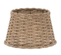 vidaXL Abat-Jour Marron Ø38x23 cm Osier, Abat-Jour de Lampe de Table, Abat-Jour de Lampe Suspendue, Abat-Jour Marron, Abat-Jour de Lampe de Chevet
