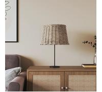 vidaXL Abat-jour marron Ø40x26 cm osier 364393