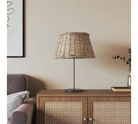 vidaXL Abat-jour marron Ø50x30 cm osier 364395 Marron G