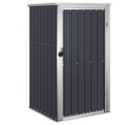 vidaXL Abri à Outils de Jardin Anthracite 88x89x161 cm Acier galvanisé