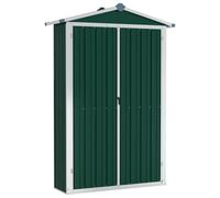 vidaXL Abri de Jardin Vert 116x45x175 cm Acier galvanisé