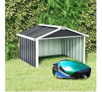 Vidaxl Abri Pour Robot De Jardin 92x97x63cm Acier Galvanisé Anthracite