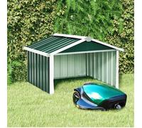 vidaXL Abri tondeuse robot de jardin 92x97x63 cm Acier galvanisé Vert