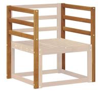 vidaXL Accoudoir 2 pcs Naturel 59 x 4 x 73 cm Bois d'Acacia Massif, Canapé modulaire Moderne, Robuste, résistant aux intempéries, accoudoirs pour Jardin, extérieur, terrasse