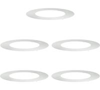 vidaXL adapté aux anneaux d'arbres plats 5 pcs argent Ø50 / 80 cm