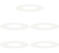 vidaXL adapté aux anneaux d'arbres plats 5 pcs blanc Ø30 / 60 cm acier