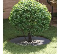 vidaXL adapté pour anneau d'arbre plat Anthracite Ø30 / 60 cm Acier