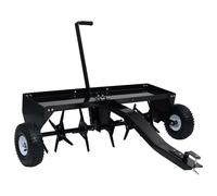 vidaXL Aérateur de gazon pour tondeuse autoportée 102 cm