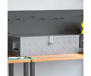 vidaXL Aluminium Box 80.5x22x22 cm