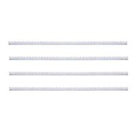 vidaXL Ancres de poteau 4 pcs Métal galvanisé 71 mm