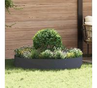 vidaXL Anneau pour plantes 5 pièces Anthracite 120 x 120 x 20 cm