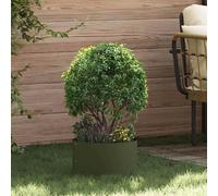 vidaXL Anneau de jardinière Vert olive 30 x 30 x 20 cm