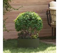vidaXL Anneau de jardinière Vert olive 40 x 40 x 20 cm