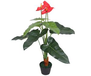 vidaXL Anthurium Artificiel