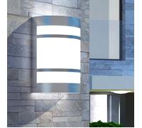 vidaXL Applique murale d'extérieur Acier inoxydable 42218