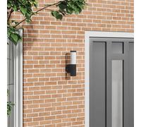 Vidaxl Applique Murale Extérieure Noir Acier Inoxydable Ip44