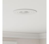 Vidaxl Appliques Encastrées 12 Pcs Rond Gu10 Blanc Ø91 Mm