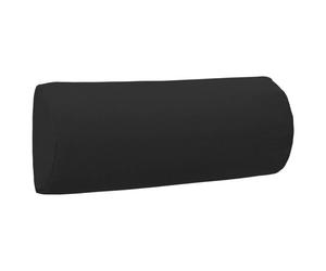 vidaXL Appui-t¿ºte de chaise longue Noir 40x7,5x15 cm Textil¿¿ne