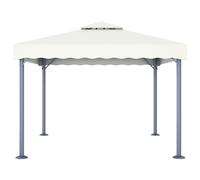 Vidaxl -Arbor 300x300 cm Aluminium-crème
