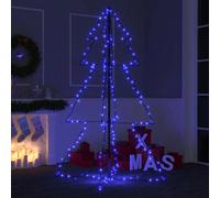 vidaXL Arbre cône LED 200 - 98x150 cm