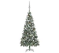 vidaXL Arbre de Noël artificiel 210 cm avec pommes de pin