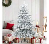 vidaXL Arbre de Noël Artificiel Moderne à Charnières Flocké avec Neige