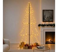 vidaXL Arbre de Noël Cône 360 LED - 250 cm