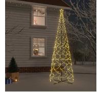 vidaXL Arbre de Noël LED cône - 500 cm