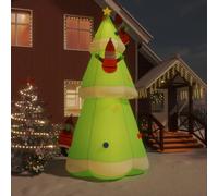 vidaXL Arbre de Noël gonflable avec LED 500 cm